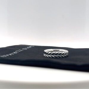David Yurman Silver Men's Ring